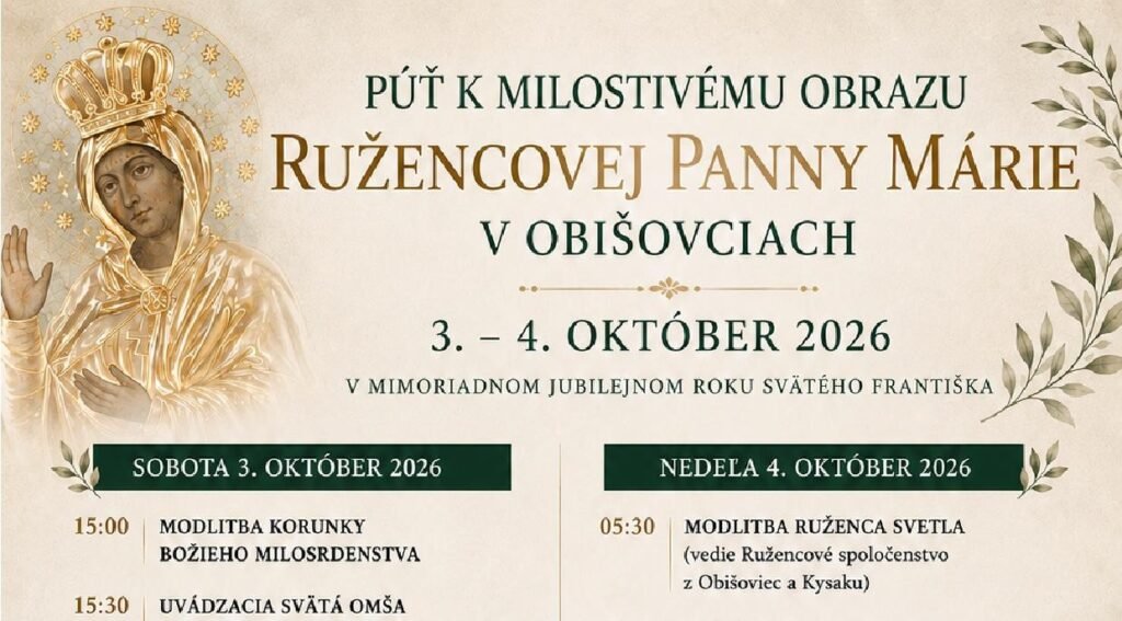 Odpustová slávnosť v Obišovciach - Púť k milostivému obrazu